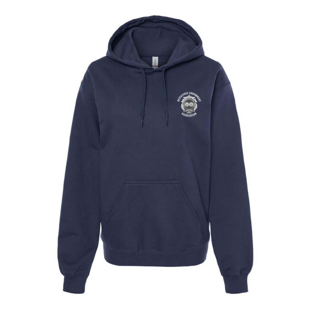 Port Authority NY & NJ Police | Detectives Endowment Association Hoodie Left Chest & Sleeve